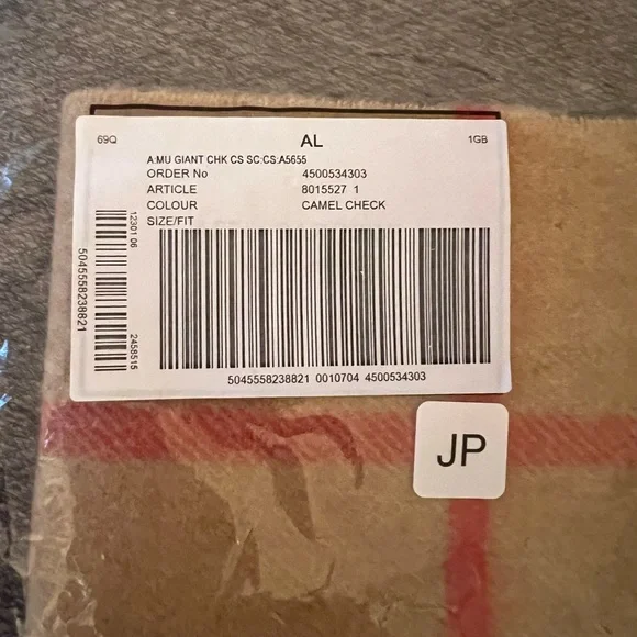 New Burberry check classic cashmere scarf unisex scarf - Picture 10 of 16